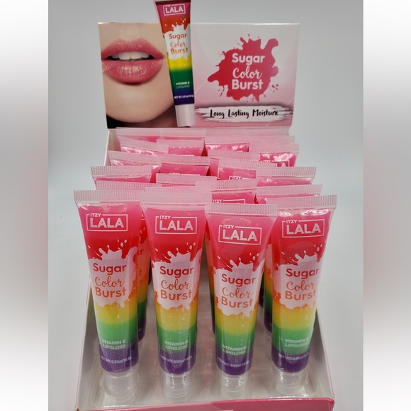 (15) Kissable/Wearable Lip Gloss Sugar Color Burst Smoothness - Picture 2 of 2
